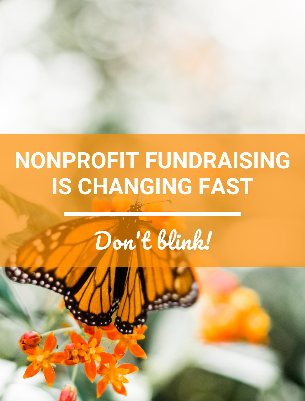 Nonprofit fundraising is changing