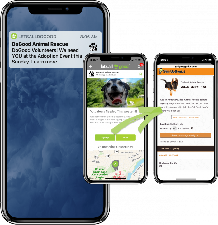 App in Action Landing Page Graphics VOLUNTEER v1-min